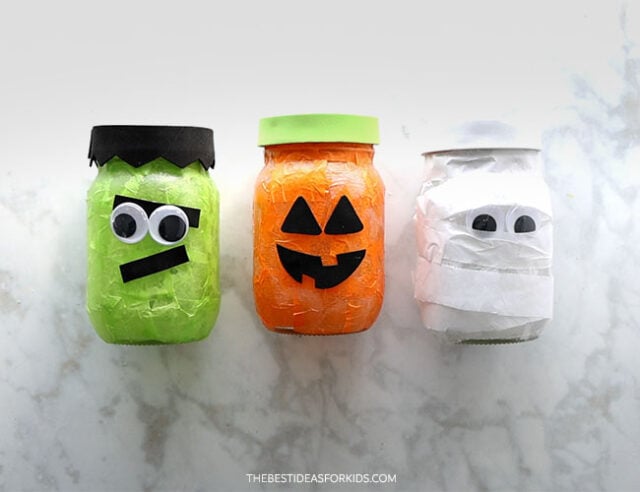 Pumpkin Mason Jar Lantern