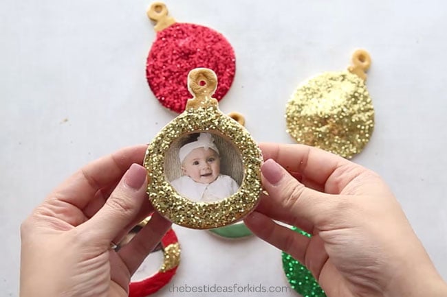 Add Photo to Salt Dough Ornament