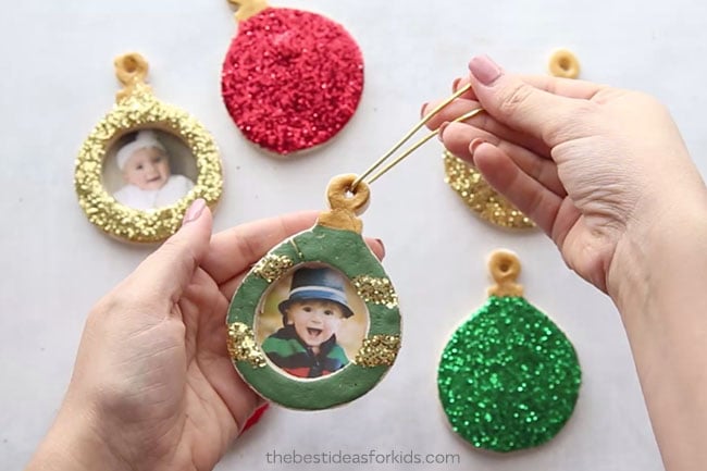 Add Twine to Salt Dough Ornaments