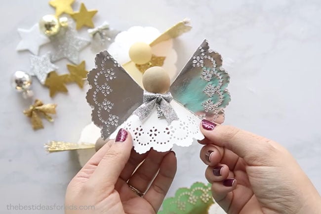 Angel Doily Ornament Craft