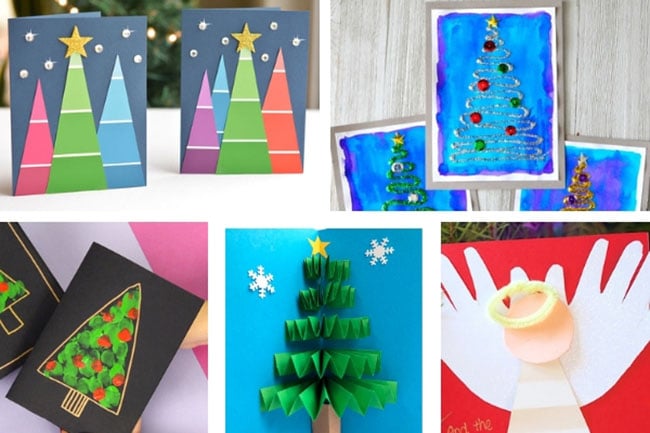 childrens xmas card ideas