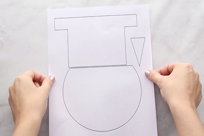 Free Snowman Craft Template