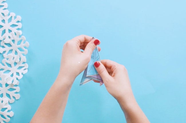 How to Make a Snowflake Out of Paper