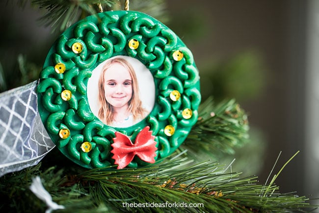 Macaroni Wreath Ornament