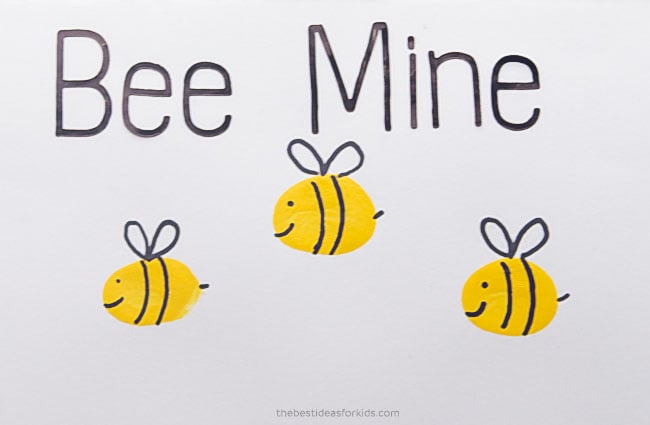 Fingerprint Bee Card