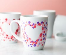 Heart Fingerprint Mug