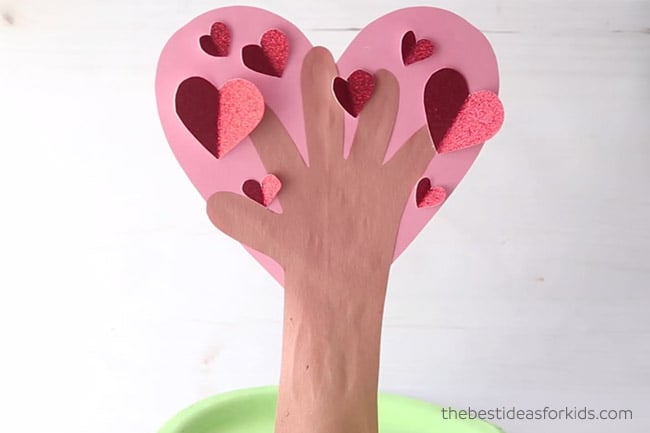 Heart Handprint Heart