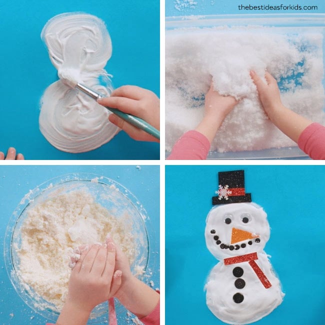 How to Make Fake Snow  Fun and Easy Fake Snow Recipe