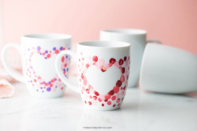 How to Make a Fingerprint Heart Mug