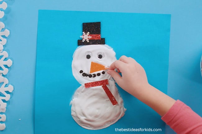 Make Fake Snow Puffy Paint