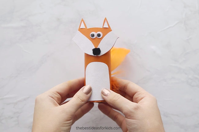 Paper Roll Fox