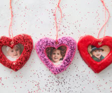 Salt Dough Heart Ornament