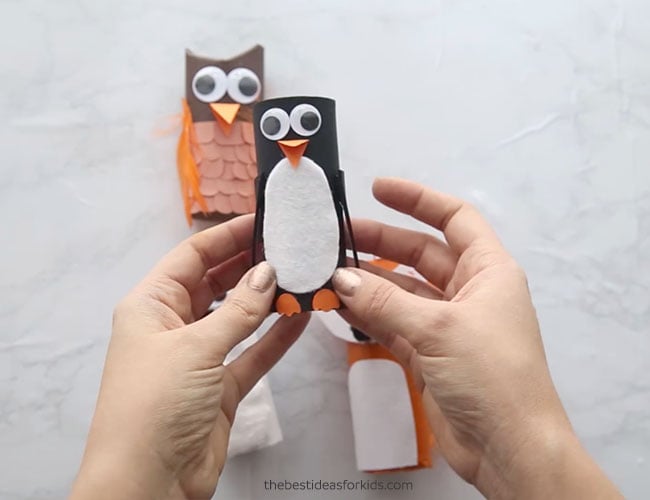 Winter Toilet Paper Roll Animals - The Best Ideas for Kids