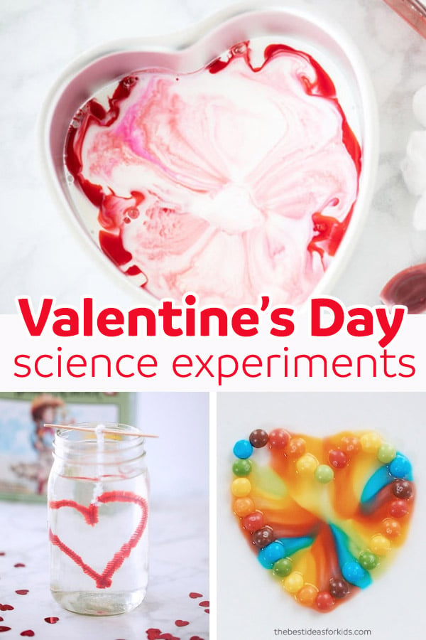 Valentine's Day Science Experiments for Kids