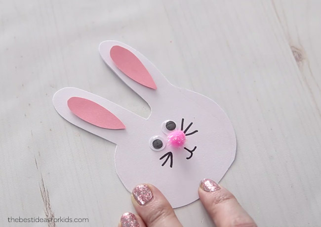 Handprint Bunnies, Paper Handprint Bunny Craft