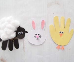 Easter Handprint Cards