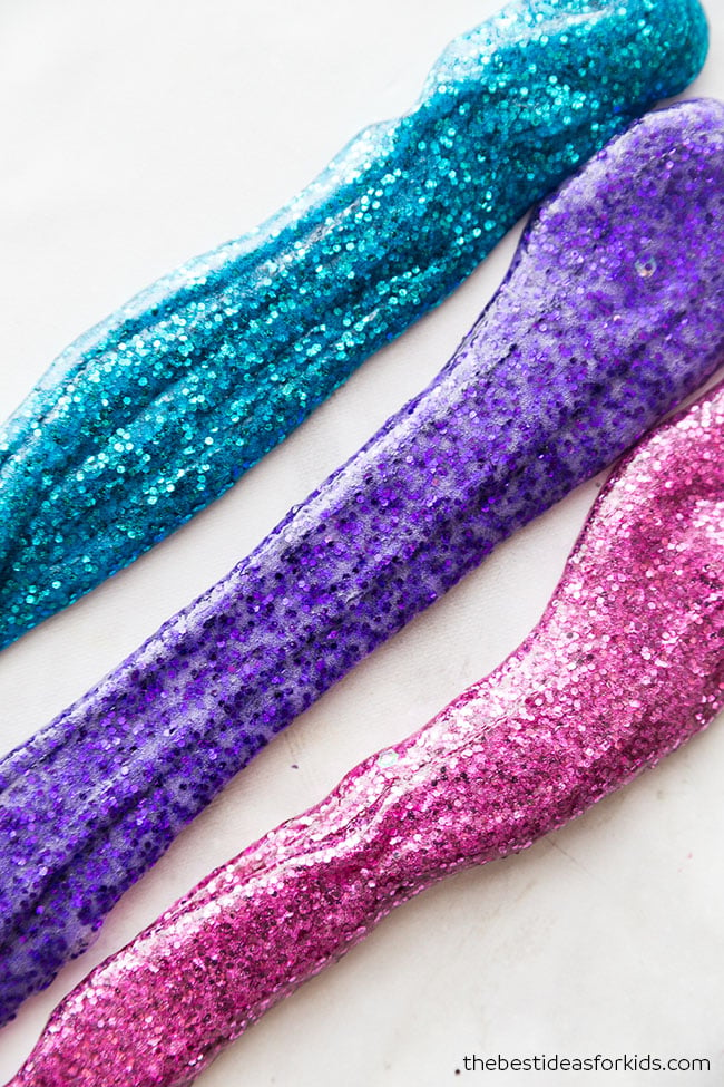 How to Make Glitter Slime