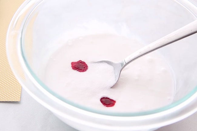 Add Baking Soda and Food Coloring to Bunny Slime