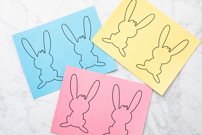 Bunny Card Template