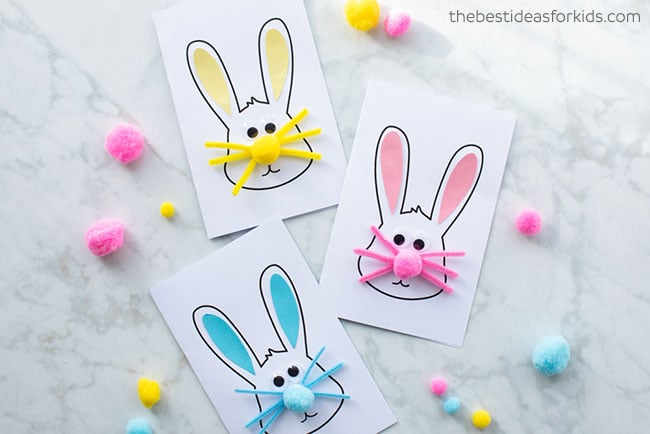 Easter Bunny Card for kids