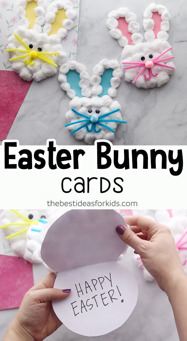 Easter Bunny Cards Easter Craft for Kids