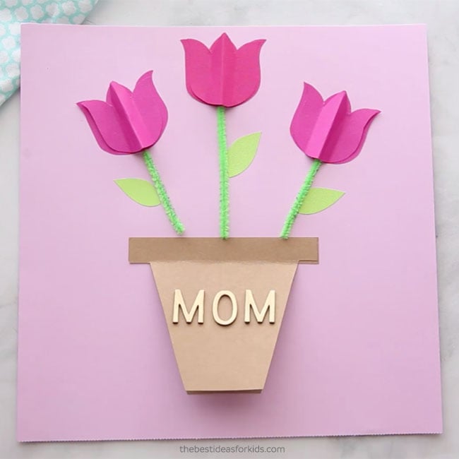 Mother's Day Card Craft - The Best Ideas for Kids