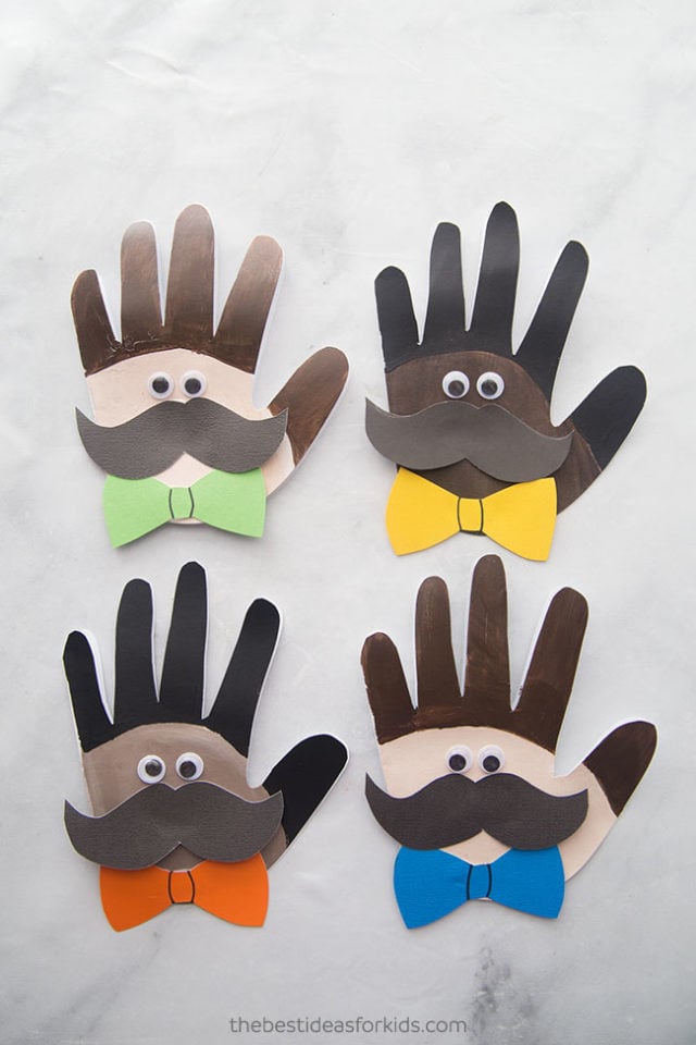 Fathers Day Handprint Craft