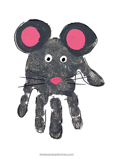 Mouse Handprint