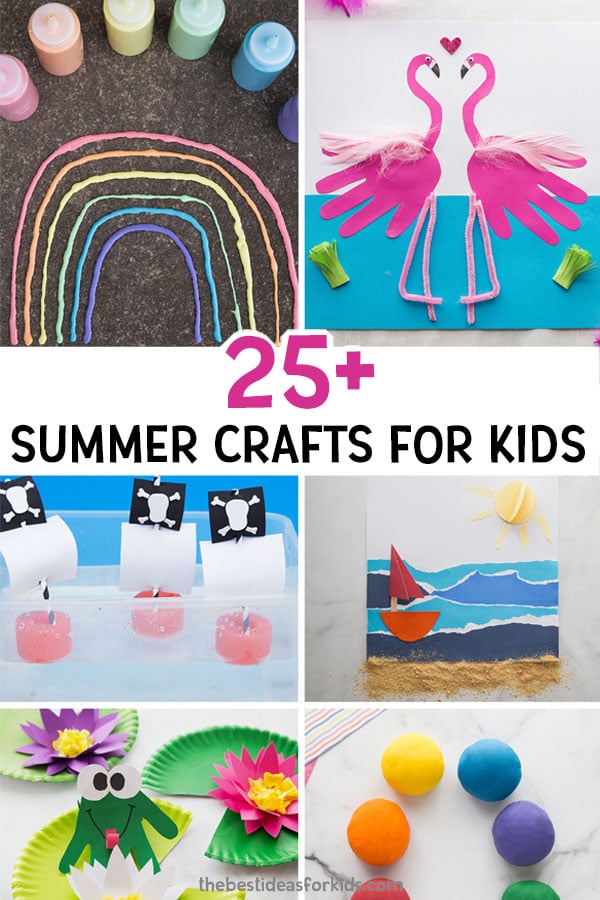 25+ Quick & Colorful Craft Ideas for Kids