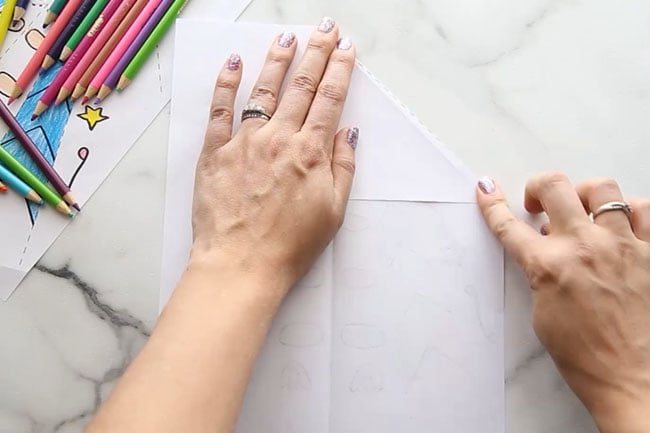 How to fold a paper airplane