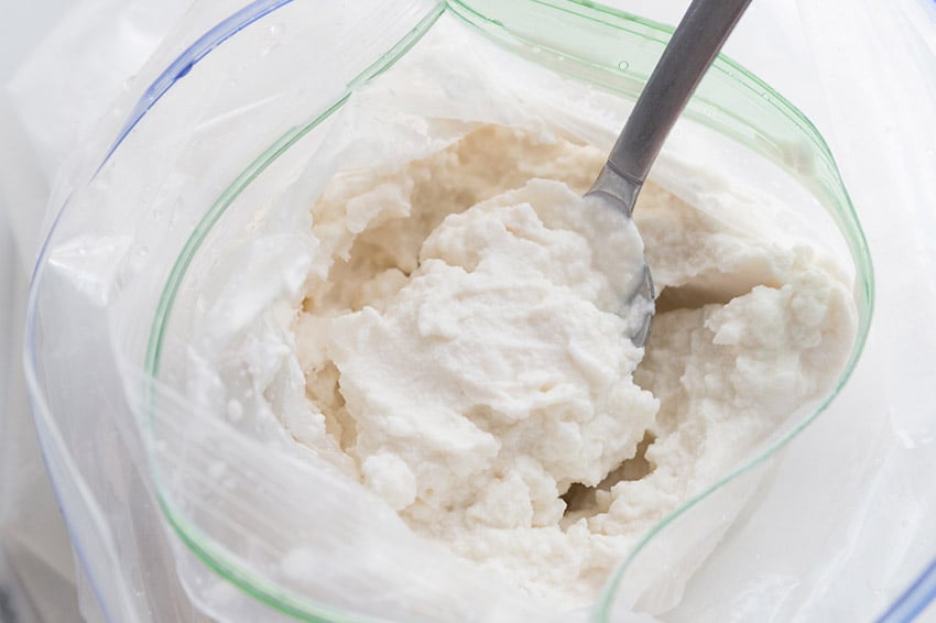 Ice Cream in a Bag Recipe (with Milk!)