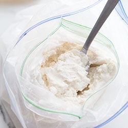 Diy ice cream in a 2025 bag