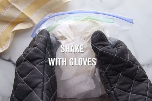 Shake Bag with Gloves