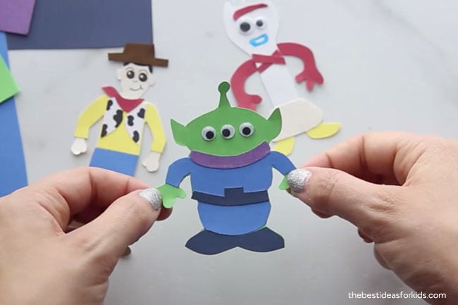 Toy Story Alien Bookmark