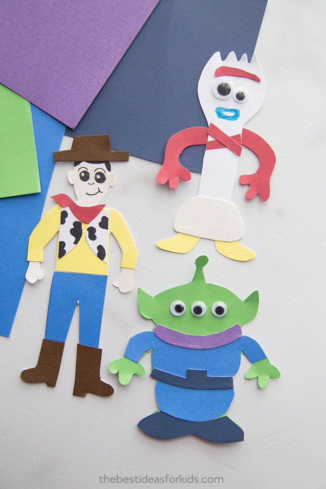 Suburbio Fantasía Arqueólogo Toy Story Craft (with free printables) - The Best Ideas for Kids