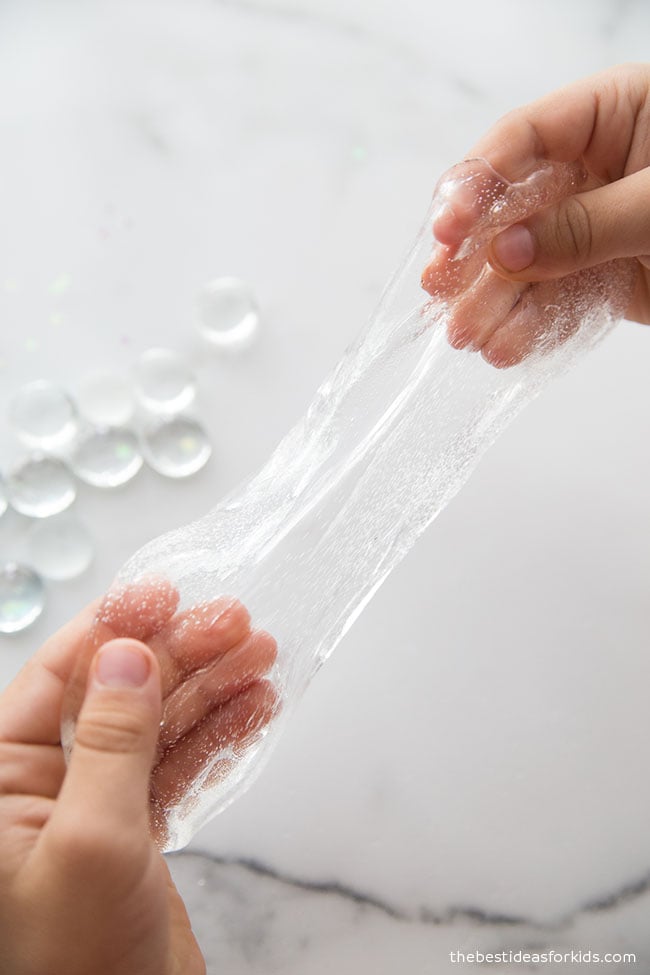 Receta de Slime transparente