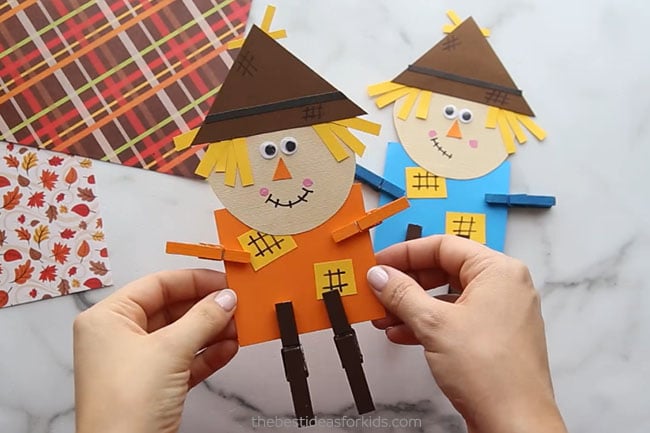 Easy Scarecrow Craft