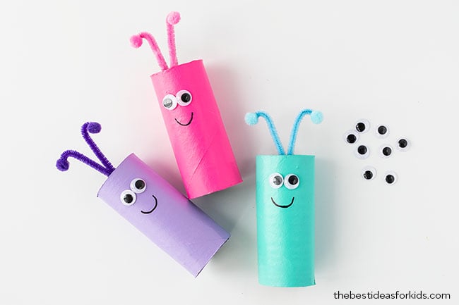 Easy Paper Butterfly Tutorial / Toilet Paper Roll Crafts / Spring Deco DIY  / Smart Recycling Idea 