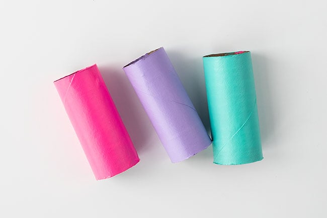 Paint Paper Rolls for Butterfly