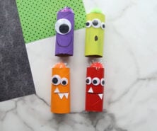 Toilet Paper Roll Monsters
