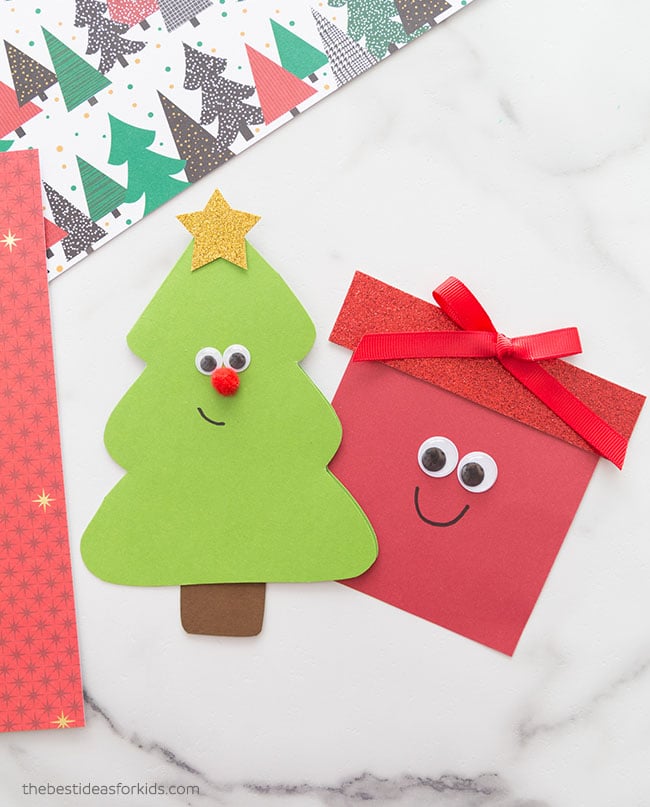 Christmas Tree Card The Best Ideas For Kids
