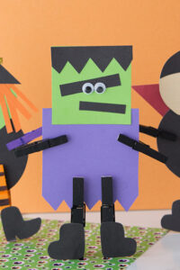 Halloween Clothespins Characters
