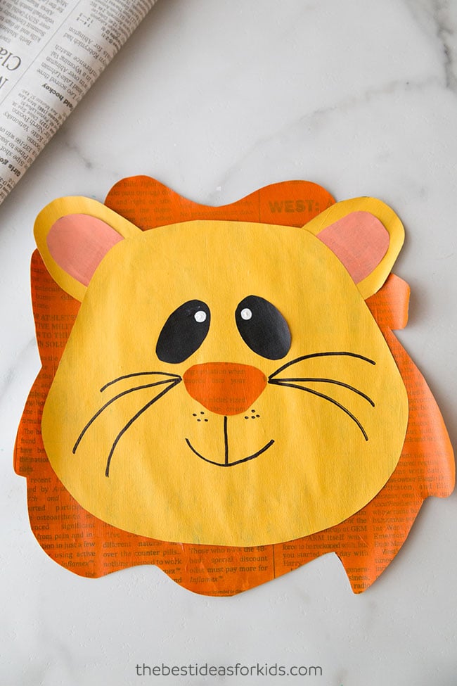 Lion Craft for Kids