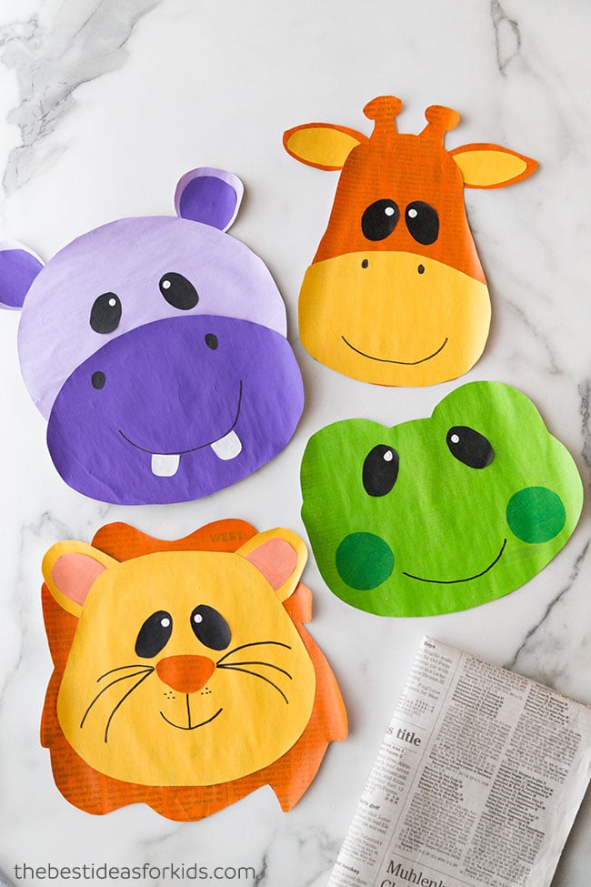 Zoo Animal Crafts for Kids