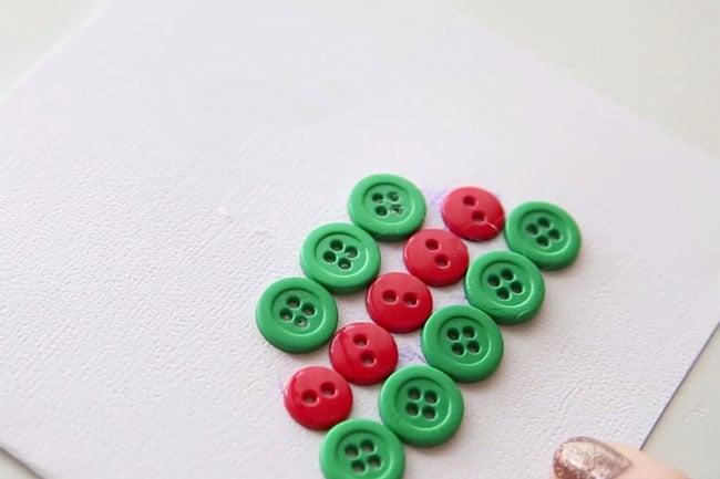 Christmas Tree Layer Buttons