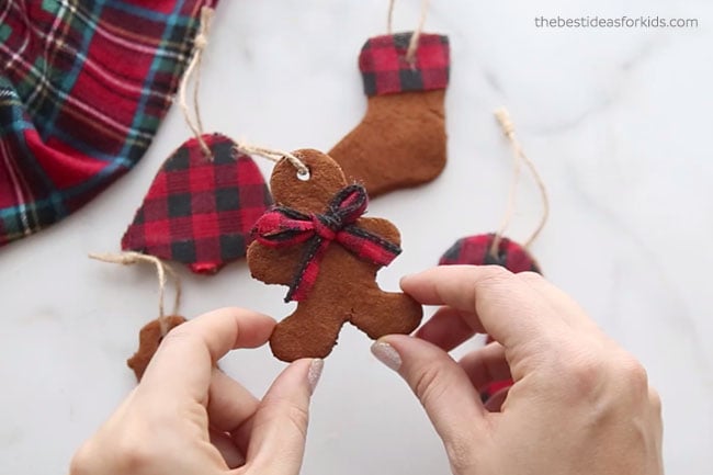 Gingerbread Cinnamon Applesauce Ornament