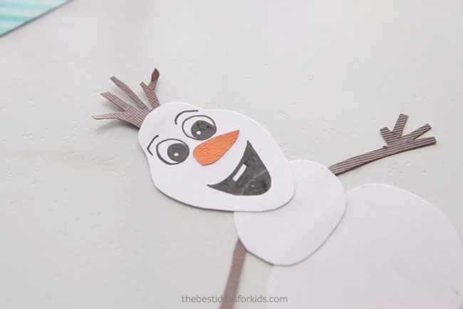 Glue on Olaf Nose