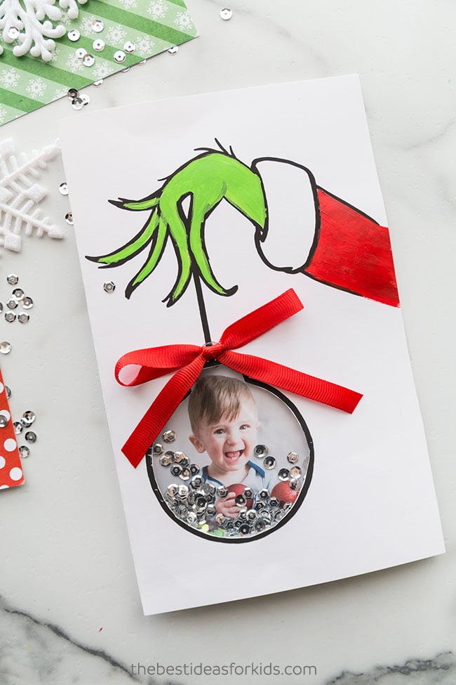 Grinch Card Homemade