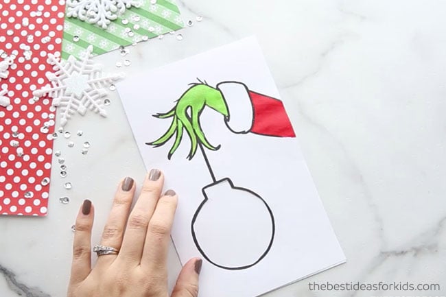 grinch card  the best ideas for kids