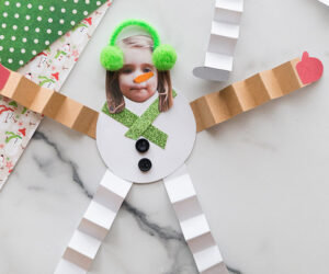 Paper Snowman Craft